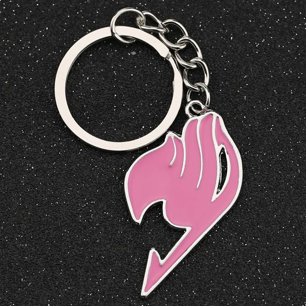 Rebuy1 Móc Khóa Mặt Hình Fairy Tail Tráng Men Unisex
