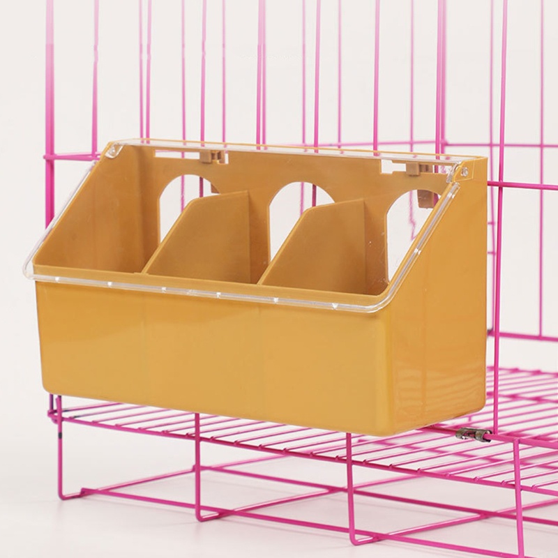 Lucky Khay Đựng Nước Uống Có Móc Và Vỏ Bọc Cho Chim Bồ Câu