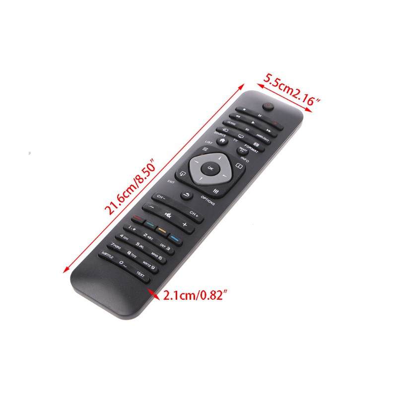 Điều khiển từ xa thay thế cho TV thông minh Philips LCD LED 3D