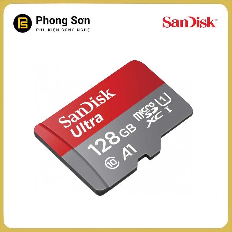 Thẻ nhớ Micro SDXC 128GB Ultra A1 667X 100mb/s Sandisk | BigBuy360 - bigbuy360.vn