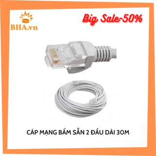 Dây tín hiệu cáp mạng bấm sẵn 2 mét