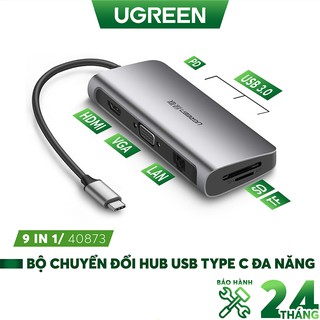 Bộ chuyển đổi USB-C UGREEN CM121