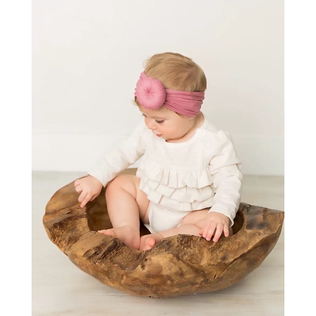 Băng đô cho bé Jasmine Baby nhiều màu