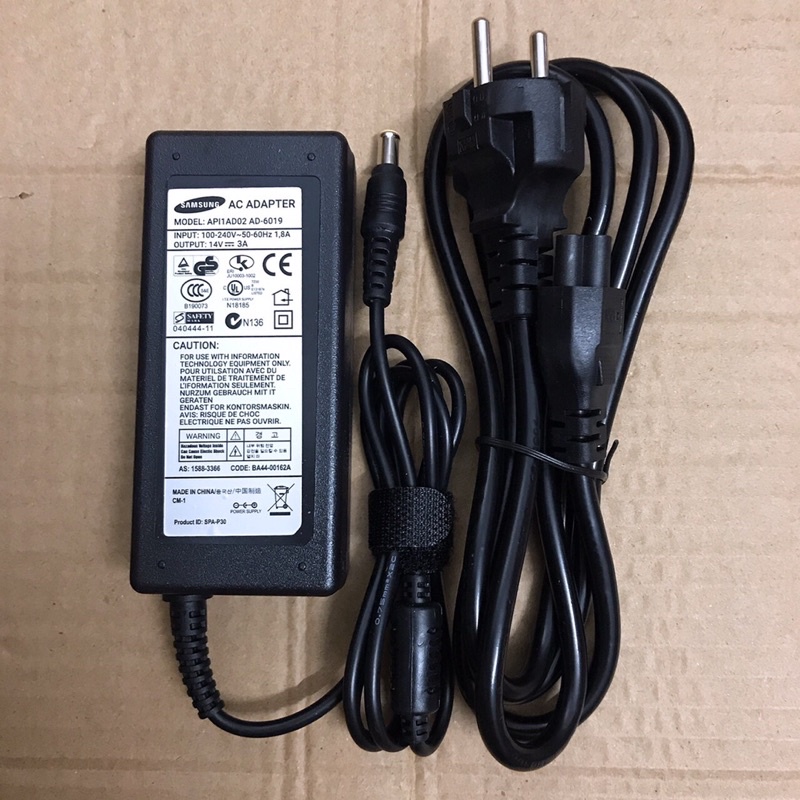 Nguồn Màn Hình Samsung 14V - 3A Kèm Dây Nguồn
