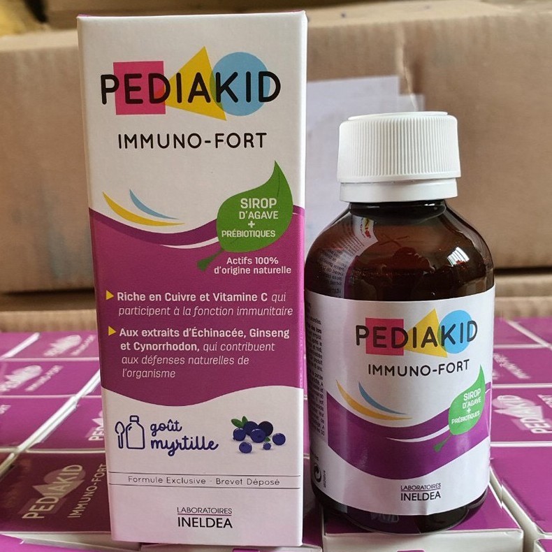 (CHÍNH HÃNG + QUÀ TẶNG) Pediakid - 22 vitamin / Appetit tonus / Sommeil / Sắt Fe + Vitamin B / Immuno Fort - PHÁP