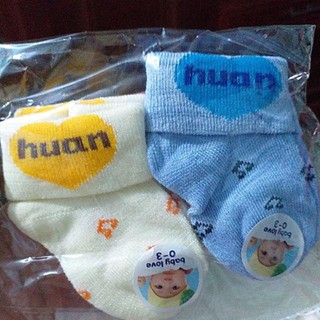 COMBO 4 ĐÔI Tất sơ sinh AKO cho bé 0-3 tháng cotton co giãn