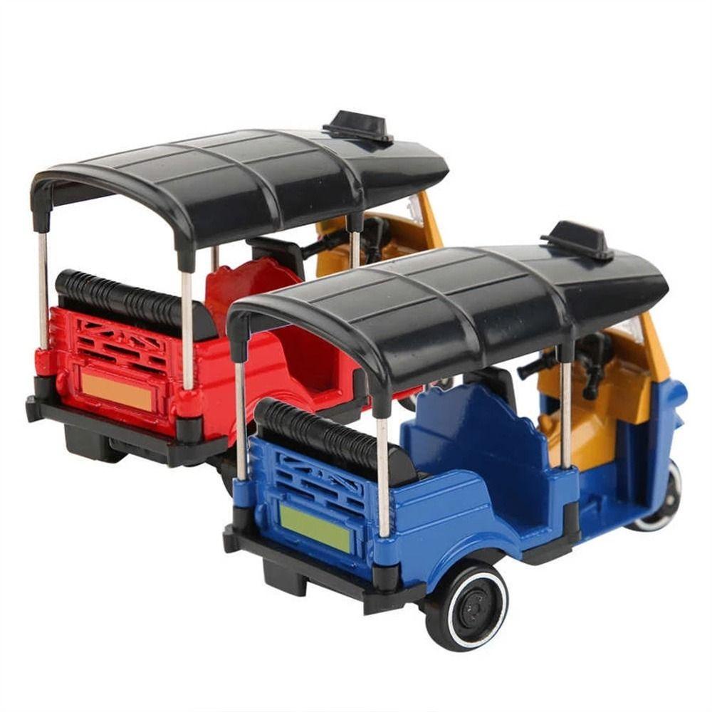 Bộ Xe Ba Bánh Đồ Chơi Trang Trí Nhà Búp Bê