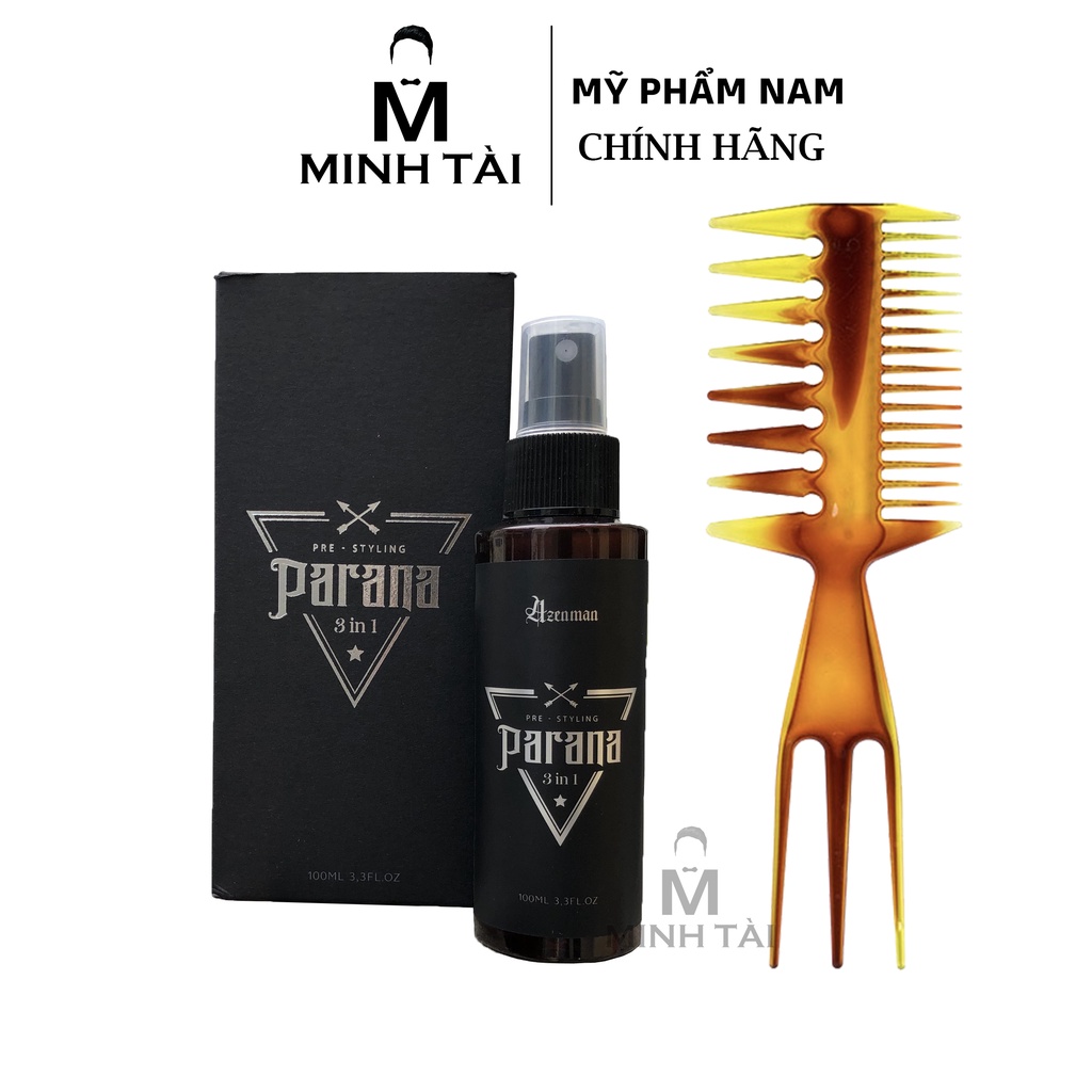 Xịt Tạo Phồng Dưỡng Tóc Pre-Styling AZENMAN Parana 3 in 1 - Hàng Chính Hãng