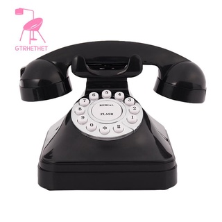 Điện Thoại Để Bàn Bằng Nhựa Phong Cách Cổ Điển Vintage