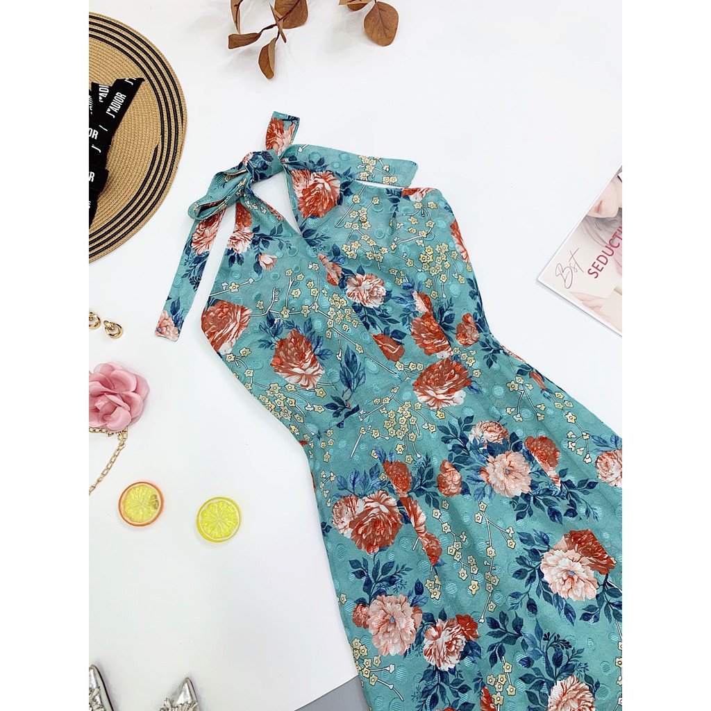 Váy yếm cổ chéo nơ sau Zym's House - LT76 | BigBuy360 - bigbuy360.vn