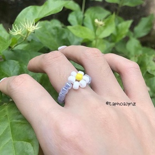 Vòng tay và nhẫn hạt cườm DIY - Iris