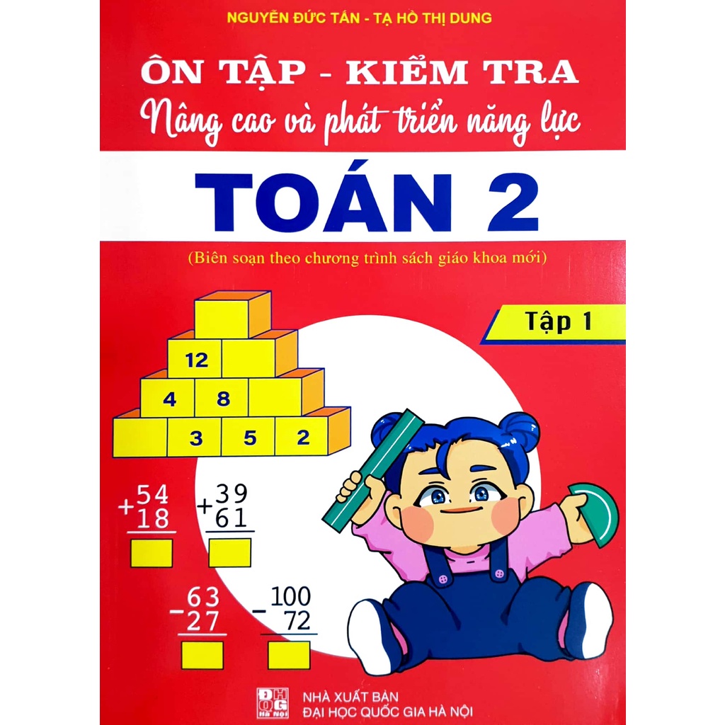 Sách - Ôn tập - kiểm tra Nâng cao và Phát triển năng lực Toán 2 - Tập 1