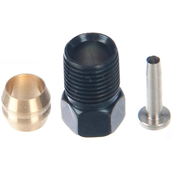 Phụ kiện xe đạp hiệu Shimano Y8JA98010, ốc dầu khóa ống dầu với củ phanh/heo dầu Shimano, hàng chính hãng shimano