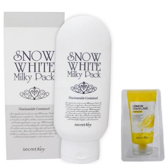 [Tặng sample] Kem dưỡng trắng body SECRET KEY Snow White Milky Pack 200g