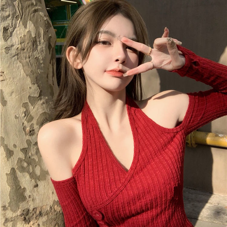 Áo Cổ Chữ V Thời Trang Mùa Xuân Thanh Lịch Dành Cho Nữ