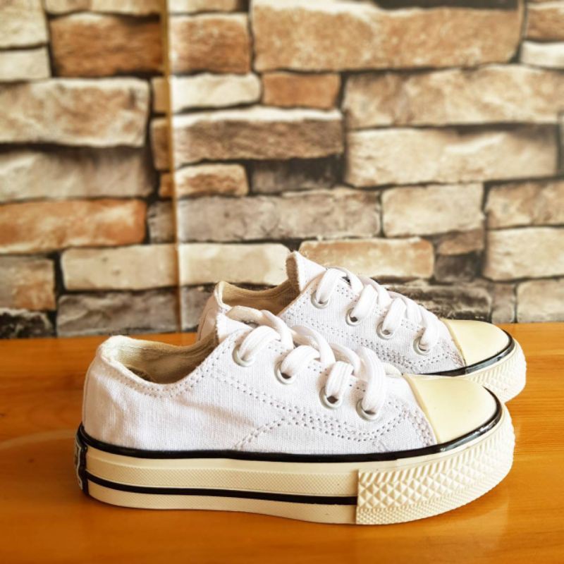 Giày Thể Thao Converse Ox 70s Màu Trắng Thời Trang Cho Bé