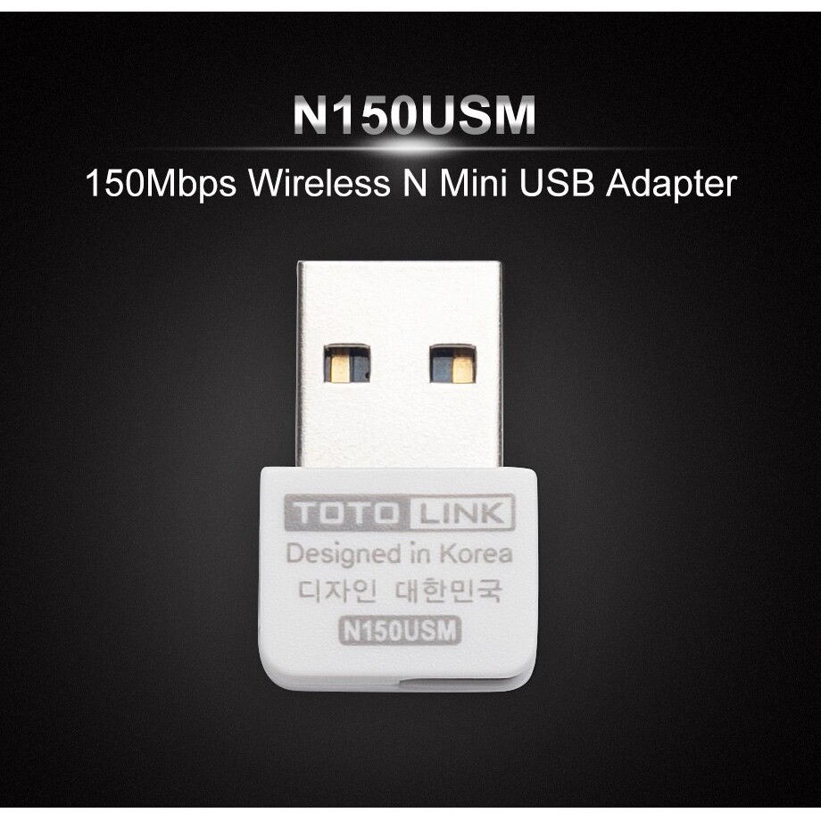 USB Wifi Totolink N150UMS Chuẩn N / Tốc Độ 150Mbps