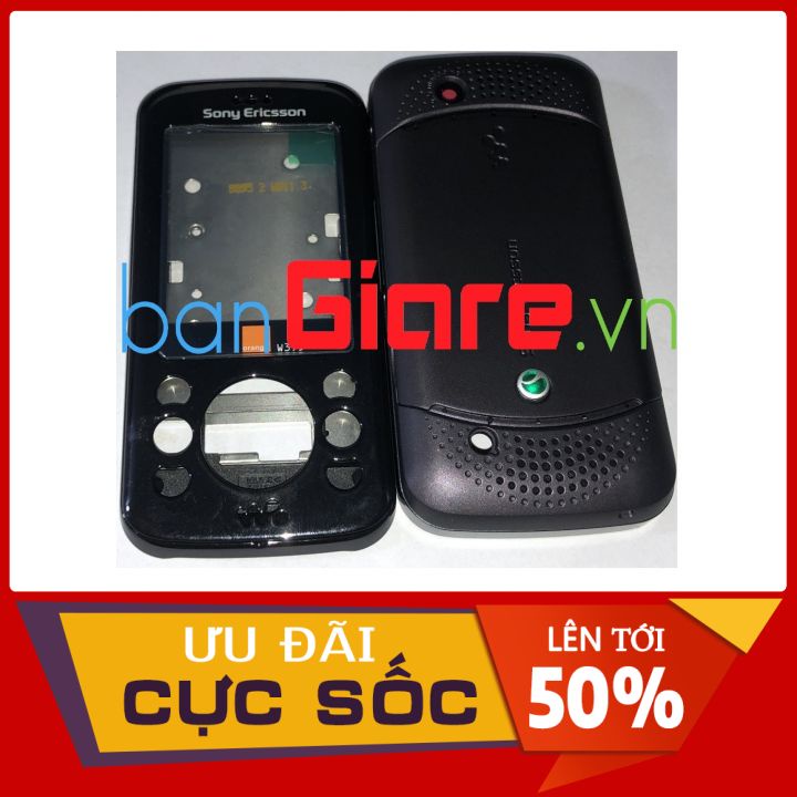 VỎ VỎ SONY ERICSSON W595 MÀU ĐEN