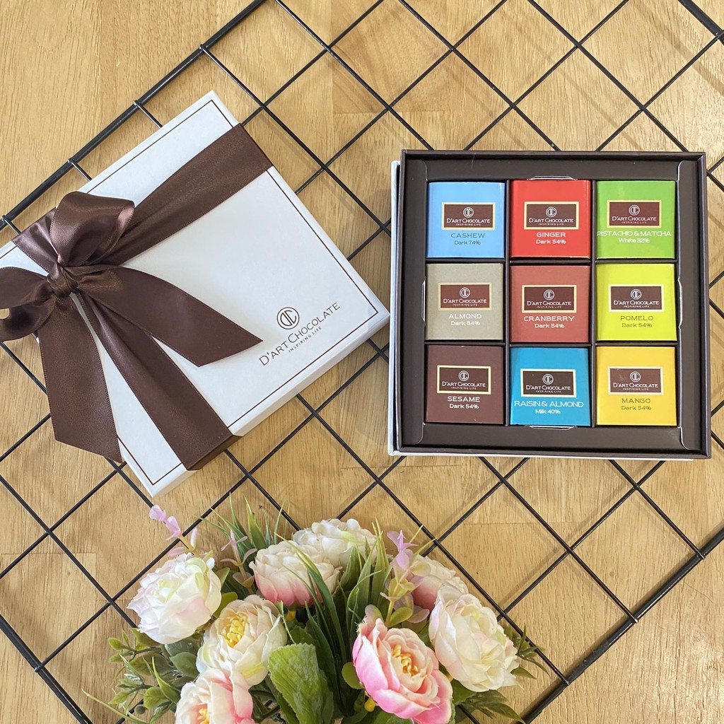 Socola vị trái cây & hạt| Hộp Socola 36 viên Nut & Fruit Chocolate| Thương hiệu D'art Chocolate | BigBuy360 - bigbuy360.vn