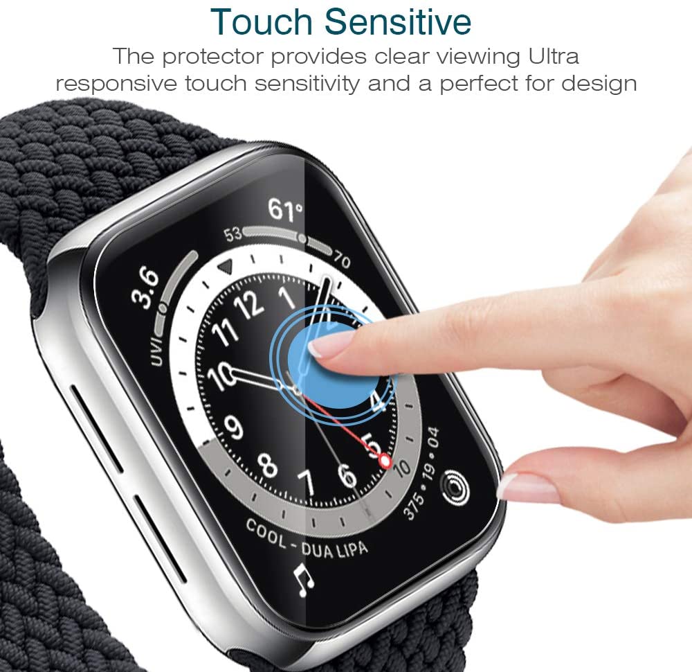 Miếng Dán Bảo Vệ Mặt Đồng Hồ Apple Watch 6 5 4 40mm Kính Cường Lực 44 Không Chuyên Dụng Cho Đồng Hồ Thông Minh Apple Watch 3 2 38 42