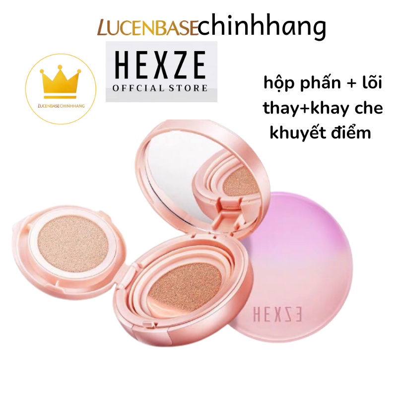 Phấn hexze 2 in1  Cushion phấn nước mịn đẹp  chính hãng