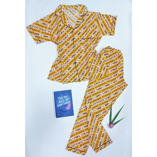 [HÀNG THIẾT KẾ] Đồ Bộ Pijama Lụa💖Chất Liệu Lụa Cao Cấp Mát Lịm