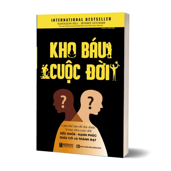 Sách - Kho Báu Cuộc Đời - Làm Thế Nào Để Đạt Được 4 Mục Tiêu Cuộc Đời - Sức Khỏe + Hạnh Phúc + Giàu Có + Thành Đạt