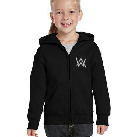 Áo Khoác Sweater In Hình Alan Walker Dễ Thương Cho Bé