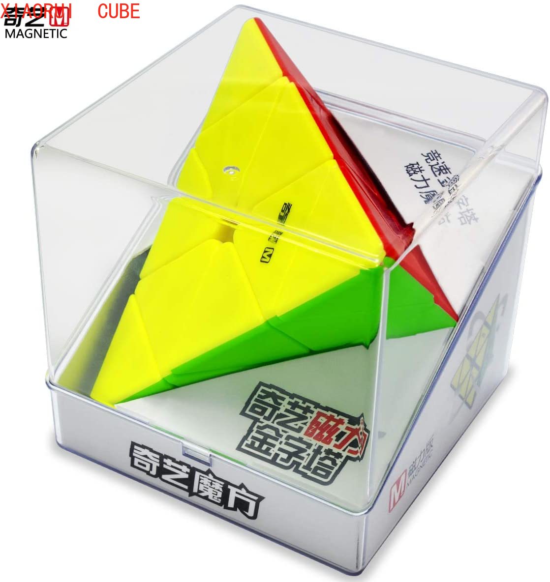 Khối Rubik 3x3 Tự Tháp Nhiều Màu Sắc Rèn Luyện Trí Não Cho Bé