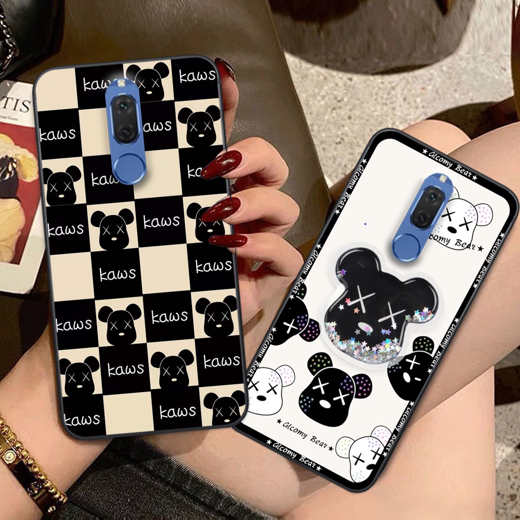 Ốp lưng Huawei Nova 2i trái tim họa tiết caro, mikey họa tiết beabrick kaws cute