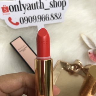 [💯 auth] Son Satin Gucci 300 cam đào