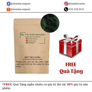 Bột Tảo Xoắn Spiriluna Trắng Da Mờ Thâm Handmade