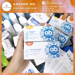 TAMPON O.B ProComfort - BVS dạng ống - Hộp 16 và 32 chiếc  (size normal và size super)