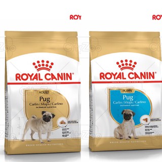 THỨC ĂN HẠT KHÔ CHO PUG - ROYAL CANIN PUG ADULT & PUPPY