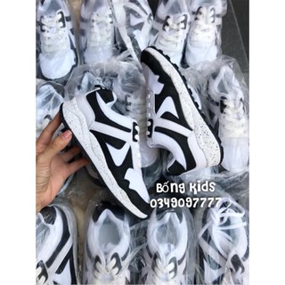 Giày Thể Thao Bé Trai Mix Đen Trắng HM