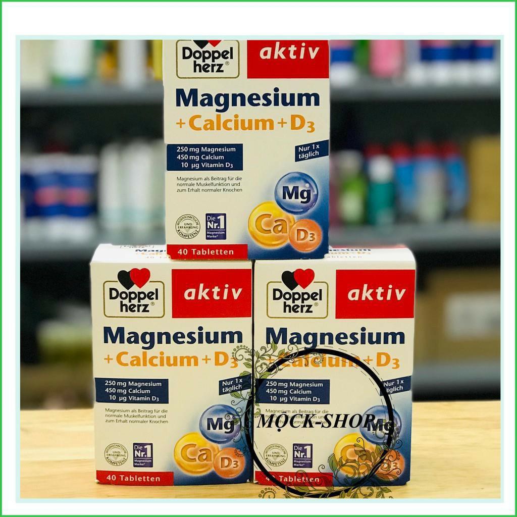 Sản phẩm Viên uống Magnesium + calcium+ D3 hàng Đức | Thế Giới Skin Care