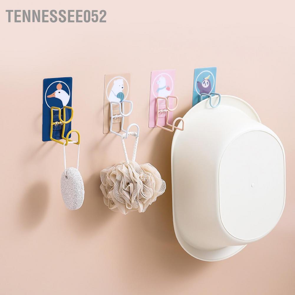 Tennessee052 H217 Cartoon Washbasin Hook Multifunctional Basin Stand Storage Rack for Household Bathroom