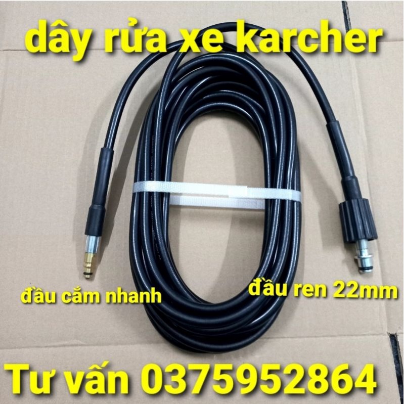 Dây rửa xe cho máy kacher