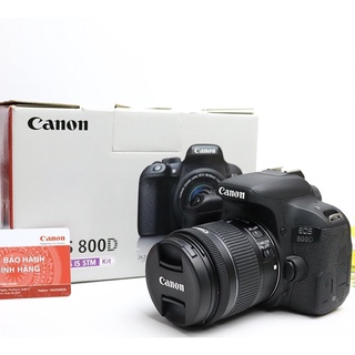 Máy ảnh canon 800D kèm 18-55STM hàng đẹp