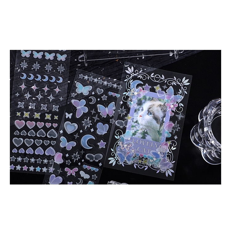 Sticker trang trí Decor Toploader - 2 tấm 1 set - Be Tiny Stationery