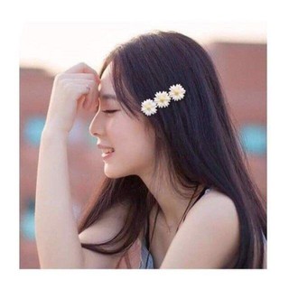 Set 2 kẹp tóc hoa cúc họa mi