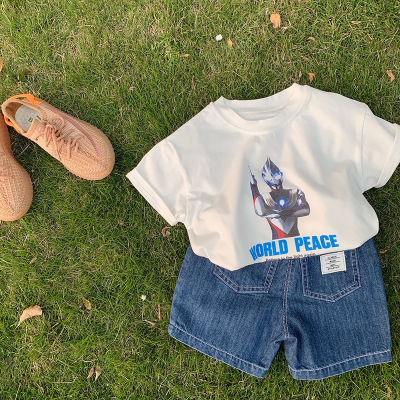 Quần Short Jean Kiểu Hàn Quốc Thời Trang Mùa Hè Cho Bé