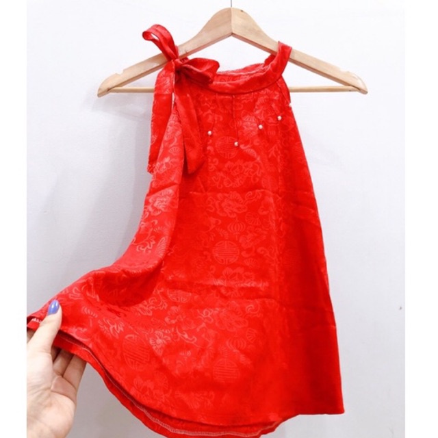 Mẫu áo yếm gấm lụa cao cấp