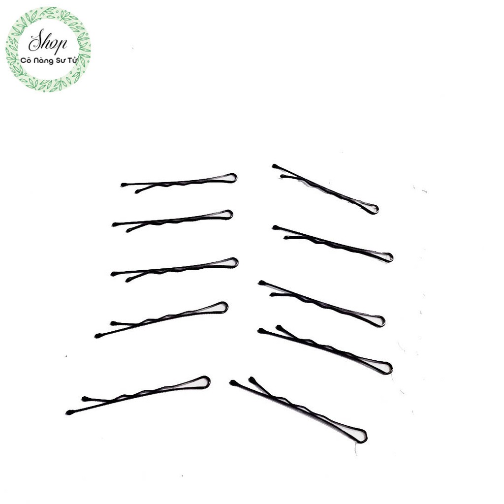 Set 10 kẹp tăm ghim tóc mái dày dặn, chắc chắn – phụ kiện tóc tiện lợi cho các bạn gái - Cô nàng sư tử