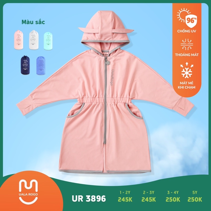 Áo chống nắng toàn thân Uala Rogo chống tia UV cho bé