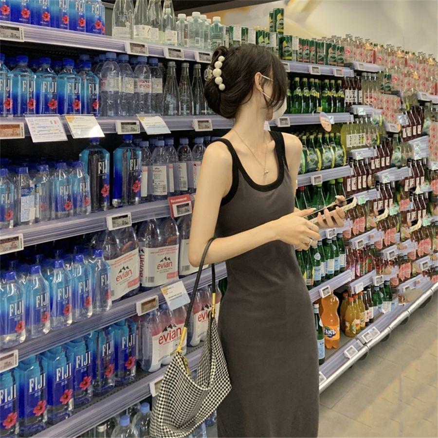 Đầm Ôm Eo Hai Dây Thời Trang Gợi Cảm Cho Nữ