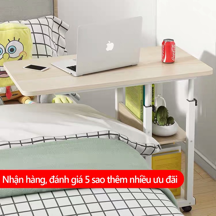 Bàn laptop thông minh, bàn làm việc thông minh đa năng có bánh xe di động và thay đổi chiều cao dễ dàng Nội Thất FU156Y