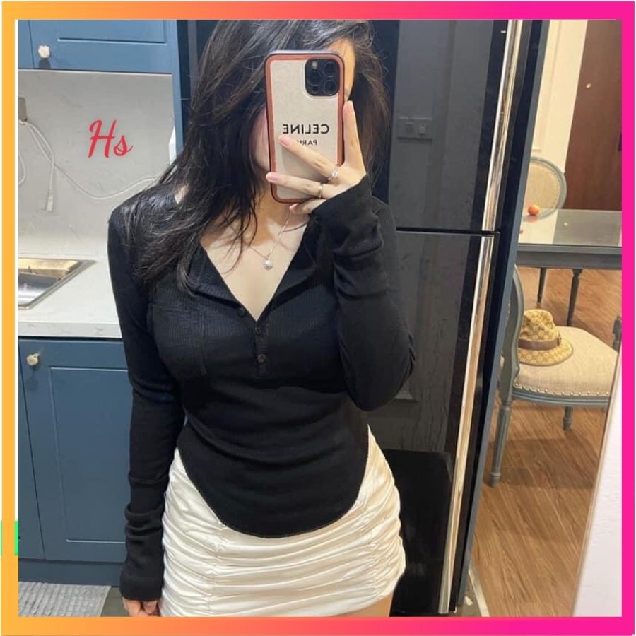 Áo Bozip Dài Tay Khuy Ngực 3 Màu