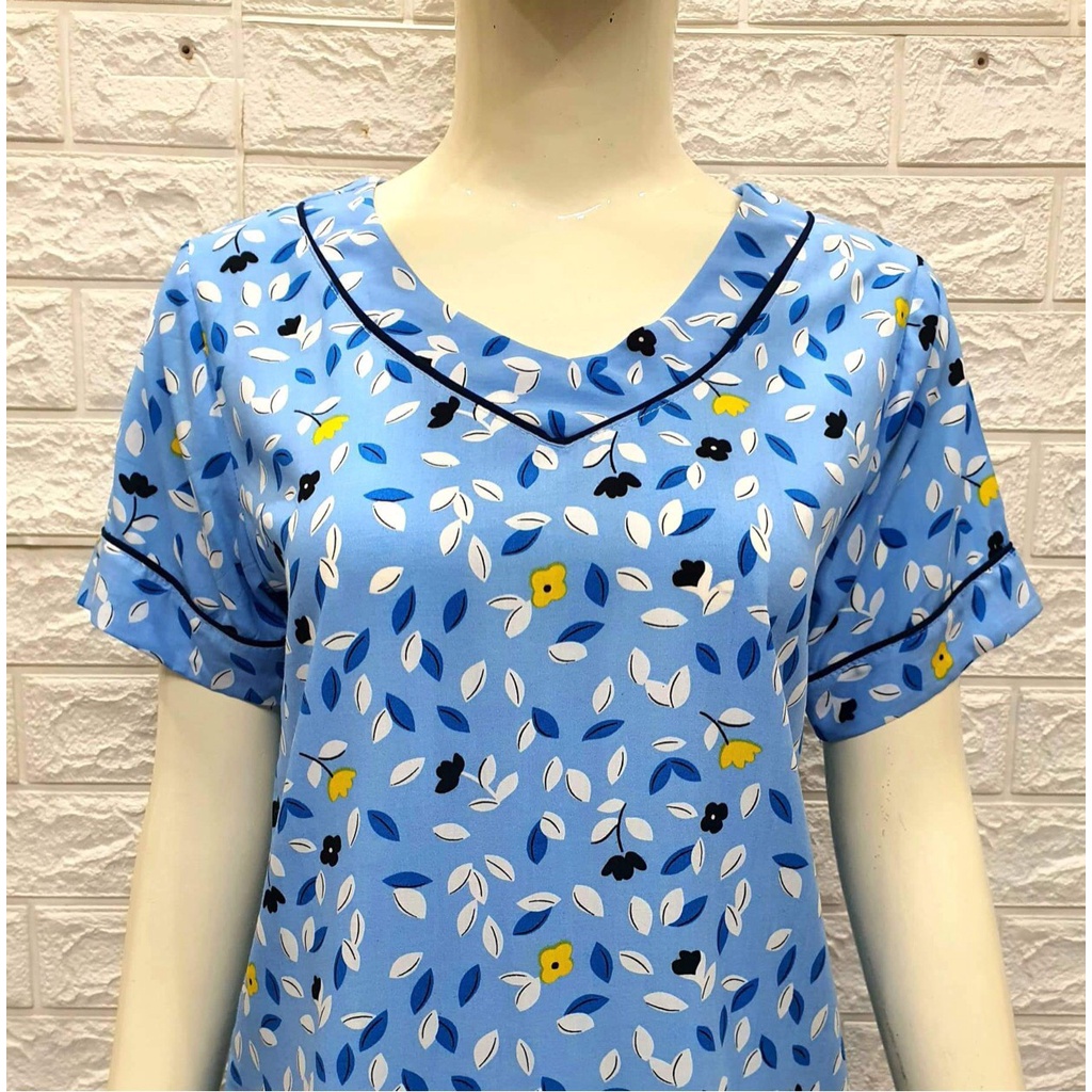 [40kg - 80kg] Đồ Bộ Măc Nhà, Đồ Bộ Nữ Tole (Lanh) 2 Da Tay Quần Lỡ (Dài 85cm) Tay Ngắn Bigsize