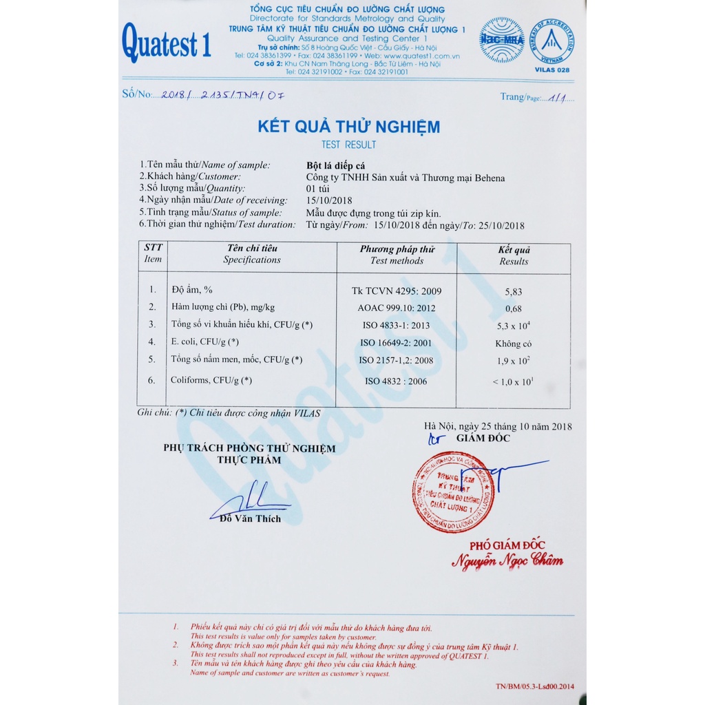 Bột diếp cá sấy lạnh nguyên chất 100%, an toàn, tiện lợi, Date mới nhất